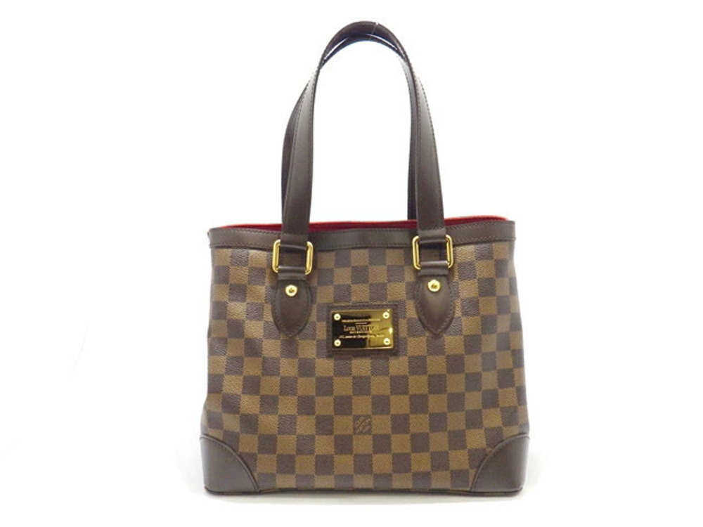 LOUIS VUITTON Bag Tote Hampstead Damier